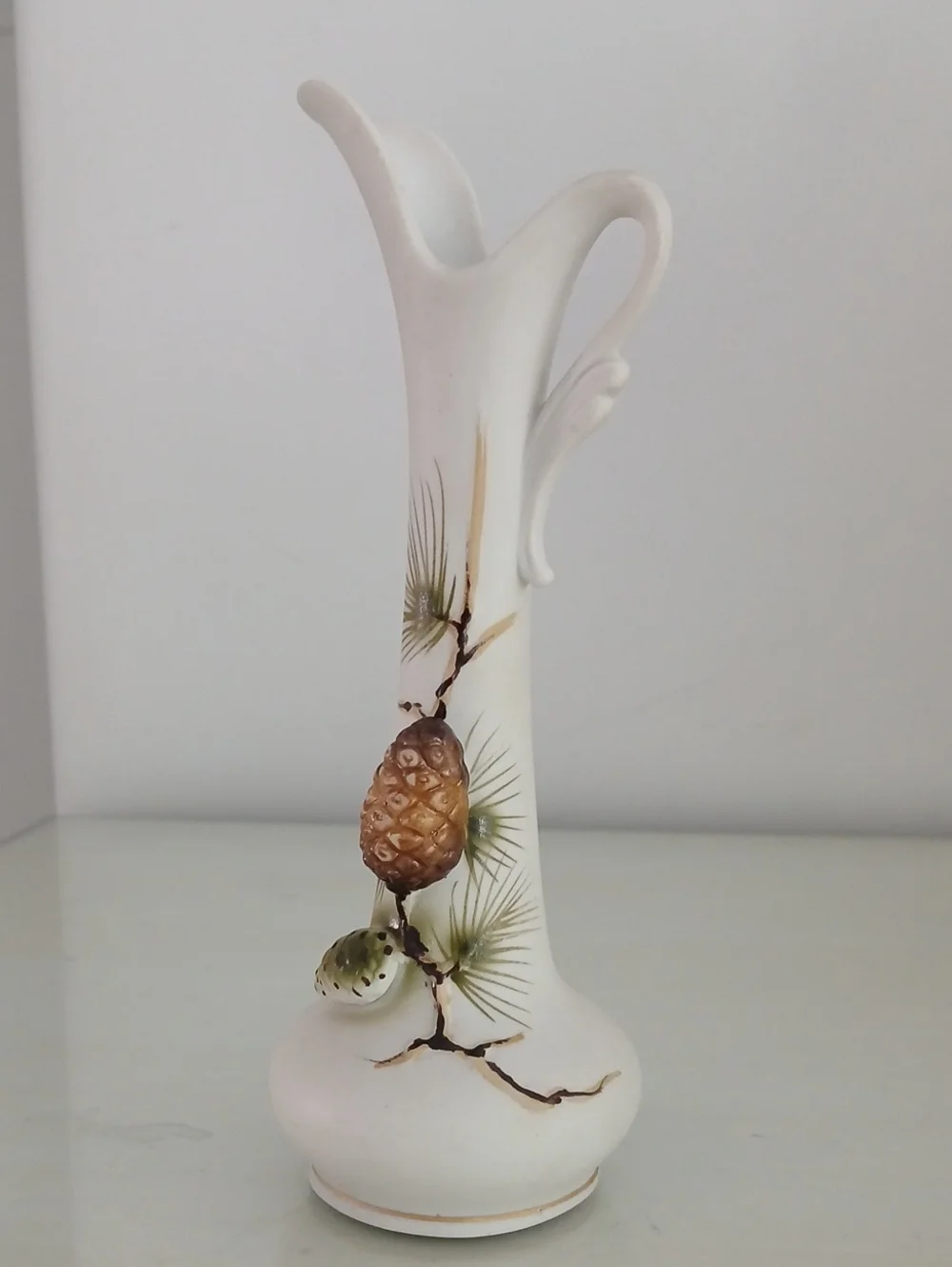 Vintage Lefton Pinecone Bud Vase 7